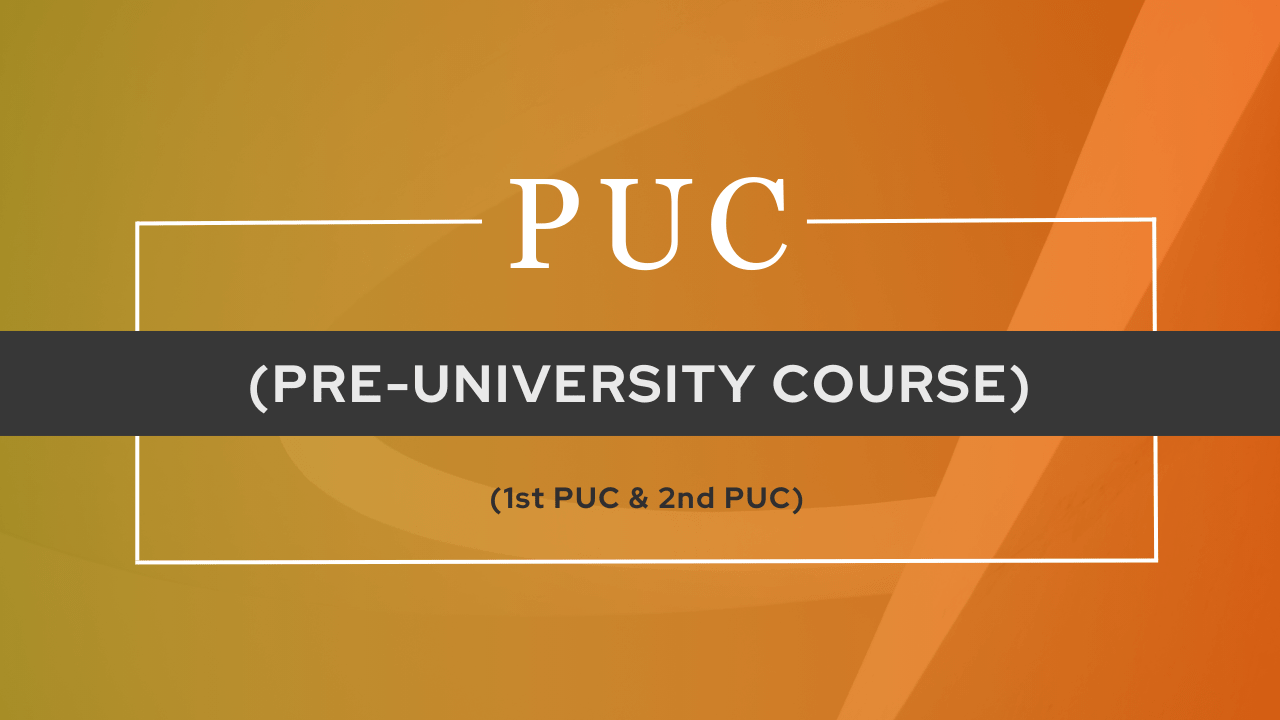 PUC (Pre-University Course)